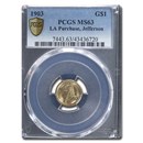 1903 Gold $1.00 Louisiana Purchase Jefferson MS-63 PCGS 1903 Gold $1.00 Louisiana Purchase Jefferson MS-63 PCGS